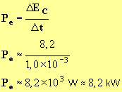 Pe = 8,2 kW