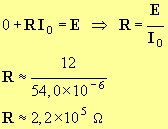 R = 2,2 E3 ohm