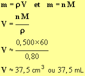 V = 37,5 mL
