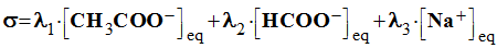 Expression littrale de la conductivit