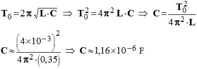 C = 1,16 microfarad