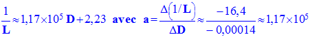 a = 1,17 E5