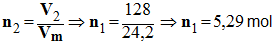 n2 = 5,29 mol