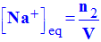 C (Na+)eq