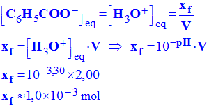 xf = 1,0 E-3 mol