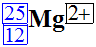 Mg 2+ (25, 12)
