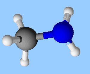 mol�cule de m�thylamine