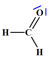 methanal : repr�sentation de LEWIS