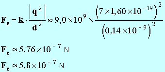 Fe = 5,8 E-7 N