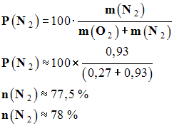 P (N2) = 78 %