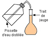 fiole jauge