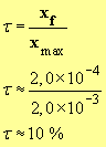 taux d'avancement : 10 %
