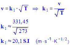 k1 = 20,1 SI