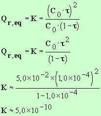 K = 5,0 E-10