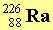 Ra (226, 88)