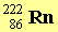 Rn (222, 86)