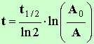 instant t