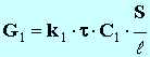 conductance G1
