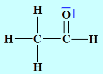 mol�cule d��thanal : Sch�ma de Lewis