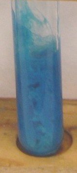 prcipit bleu d'hydroxyde de cuivre II