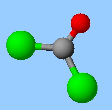 mol�cule de phosg�ne