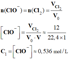 C2 = 0,536 mol / L