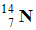 N (14, 7)
