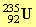 U (235, 92)