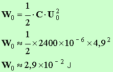 Wo = 2,9 E-2 J