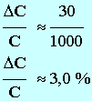 incertitude relative 3,0 %