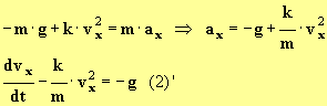 Type de lquation diffrentielle