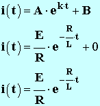 expression de i (t)