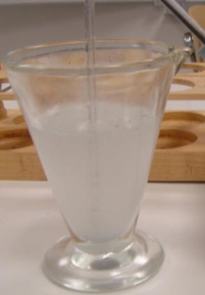 Le test � l�eau de chaux