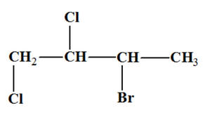 3-bromo-1,2-dichorobutane