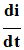 di / dt
