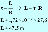 L = 47,5 mH