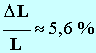 incertitude relative : 5,6 %