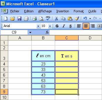Tableau Excel