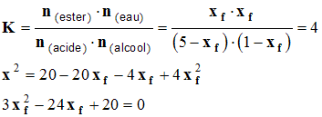 quation de second degr