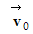 vecteur v0