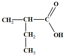 Acide 2-mthylbutanoque