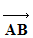 vecteur AB