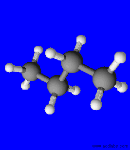 butane en 3D