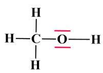 molcule de mthanol