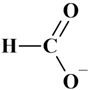 Ion formiate ( ion mthanoate)