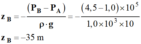z B = 35 m