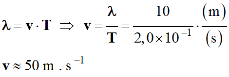 v = 50 m / s