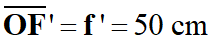 distance focale