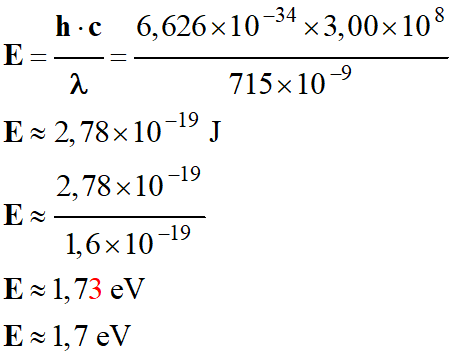 E = 1,7 eV
