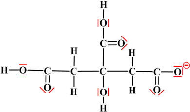 Ion dihydrognocitrate